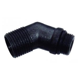 CODO PLASTICO 18 X 15 M-M FIBRA, VG-16M