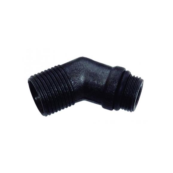 CODO PLASTICO 18 X 15 M-M FIBRA, VG-16M