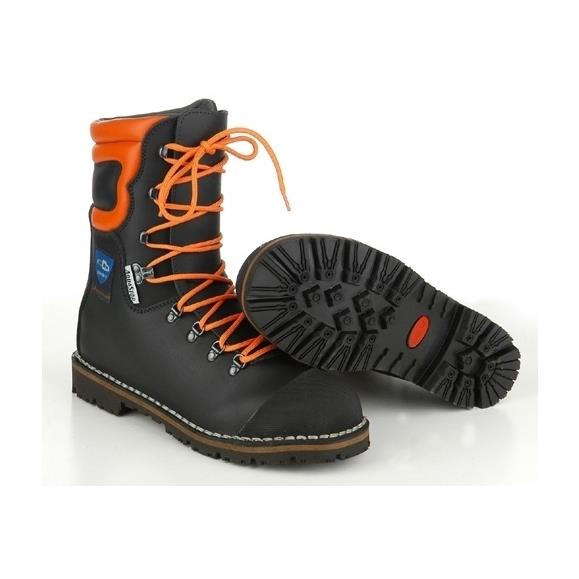 BOTA FORESTAL ANTICORTE T/41 C/2. RESISTENTES AL AGUA CON TRANSPIRACION. SUELA ANTIDESLIZ.