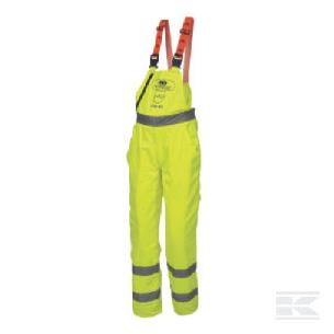 PETO ANTICORTE T/L C1 ALTA VISIBILIDAD AMARILL FLUOR. 2 BOLSILL INT. 1 FRTAL. BANDAS REFLEC