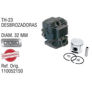 KIT DE CILINDRO Y PISTON TH-23 DESBROZADORAS DIAM. 32 MM