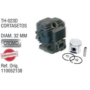 KIT DE CILINDRO Y PISTON TH-023D CORTASETOS DIAM. 32 MM