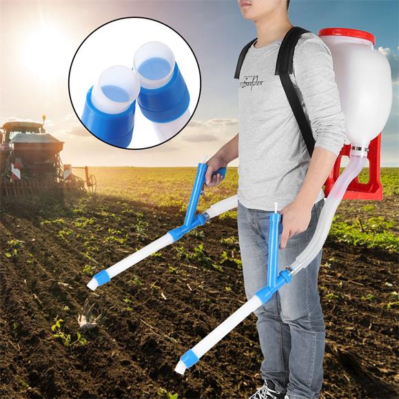 ABONADORA MANUAL 20 LTS DE 2 SURCOS ABONADORA MANUAL 20 LTS DE 2 SURCOS