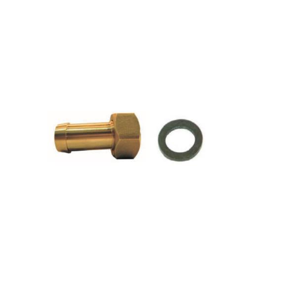 RACORD TUERCA 1/2" Y DIAM 10 MM INCLUYE JUNTA
