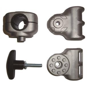 TK08-3201 SOPORTE MANILLAR COMPLETO GIRATORIO PARA TUBO 28 MM