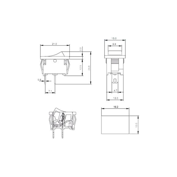 BOTON PARE MOTOSIERRA ALPINA, MTD, OLEO MAC, MARUYAMA BOTON PARE MOTOSIERRA ALPINA, MTD, OLEO MAC, MARUYAMA