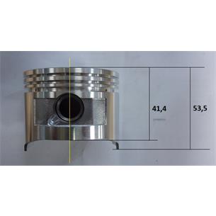 KIT DE PISTON COMPLETO GX-160 DIAM. 68 MM DIAMETRO 14.5 MM CABEZA PISTON A BULON
