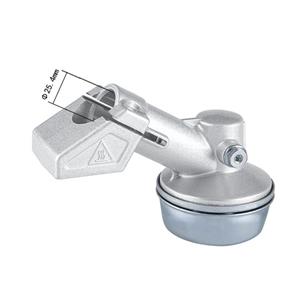 CABEZAL ENGRANAJES  TUBO 25,4 EJE CUAD. 5,3 MM FS36,50,80,83,85,90,100,120,130,180,200 FR-80, 40C
