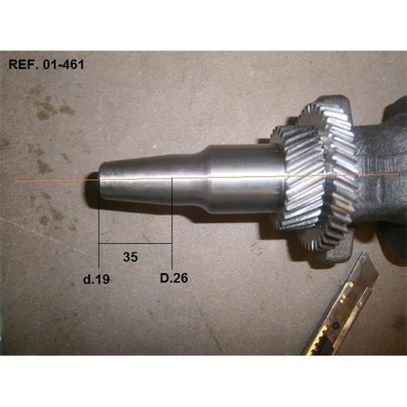 CIGÜEÑAL GX-340 , GX-390  EJE CONICO 26 X 43 MM