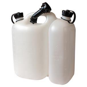 BIDON DEPOSITO COMBI PARA GASOLINA Y ACEITE. 5,5 + 3 LTS, 05-004