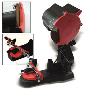 AFILADORA DOMESTICA 230V - 80W. PARA CADENA DE MOTOSIERRA + DISCO DE AFILADO