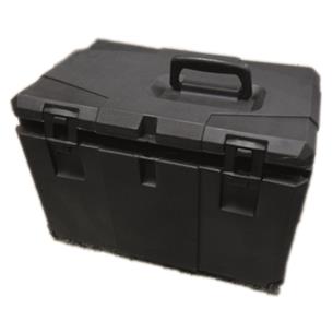 MALETA TRANSPORTE MOTOSIERRA. REALIZADA EN PLASTICO DE GRAN RESISTENCIA 44 X 30 X 30