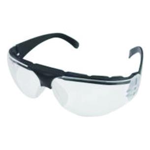 GAFAS DE SEGURIDAD ANTIVAHO. LENTES TRANSP. Y MONTURA NEGRA. NORMATIVA ANSI 787.1 EN 166 F