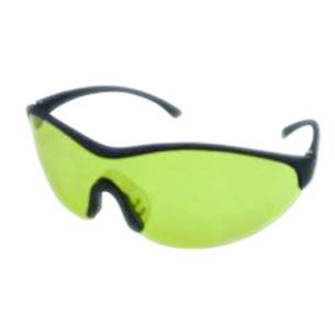GAFAS DE SEGURIDAD ANTIVAHO. LENTES AMARILLAS . Y MONTURA NEGRA. NORMATIVA ANSI 787.1 EN 166 F