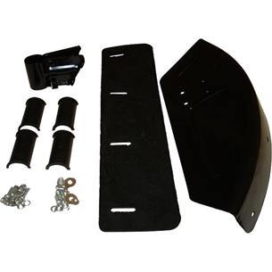 PROTECTOR METALICO UNIVERSAL, TUBO 24,26,28 MM, FALDON GOMA