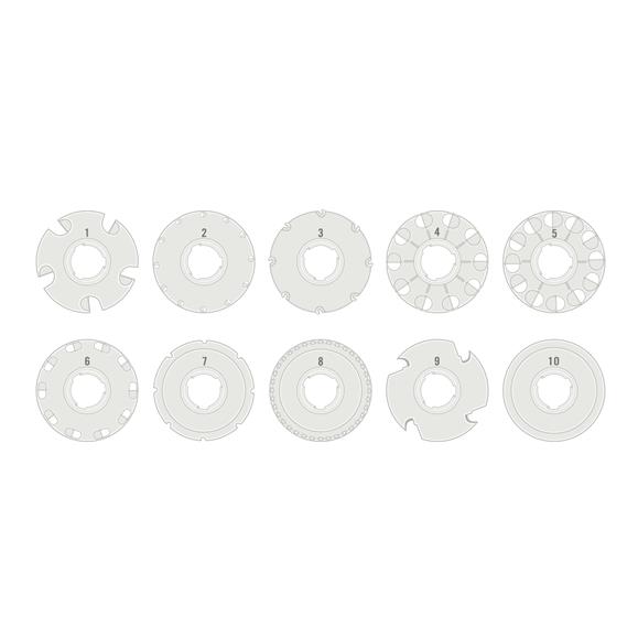 JUEGO 10 DISCOS STANDARD 1001-C