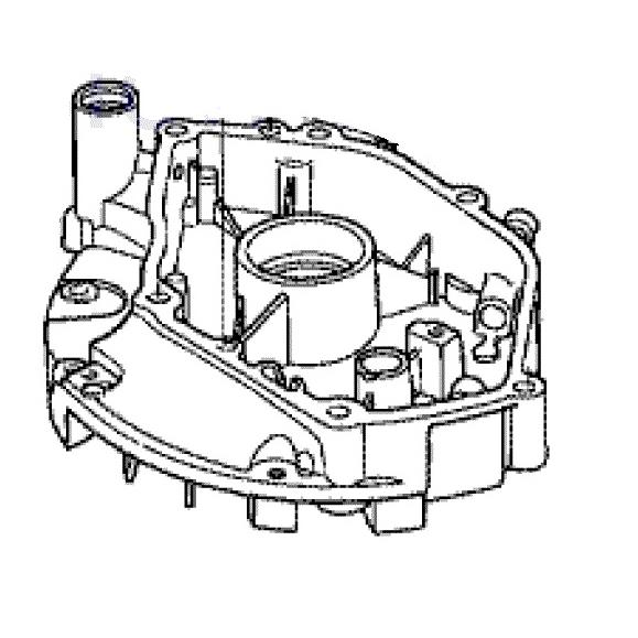 TAPA CARTER HONDA GXV-160, HRH-536 CON SALIDA TOMA FUERZA
