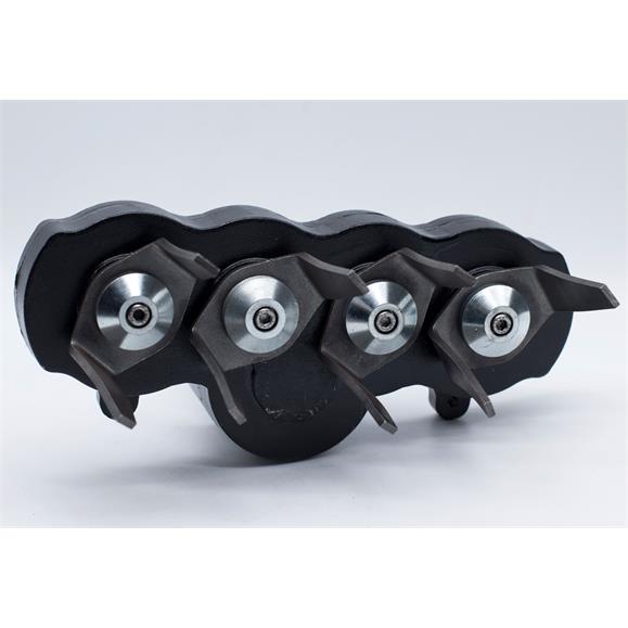 ACCESORIO UNIV. FRESA PARA DESBROZADORAS, 4 CUCHILLAS ACCESORIO UNIV. FRESA PARA DESBROZADORAS, 4 CUCHILLAS