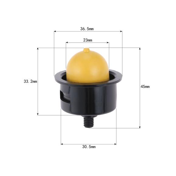 CEBADOR GASOLINA CORTACESPED CHINOS, ROSCADO POSTERIOR 3.5 mm