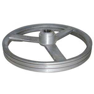 POLEA 2 CANALES CLASE-A EJE ESTRIADO DIAM.EXT. 400