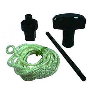 TIRADOR ARRANQUE CON CUERDA 4 MM X 2 MTS