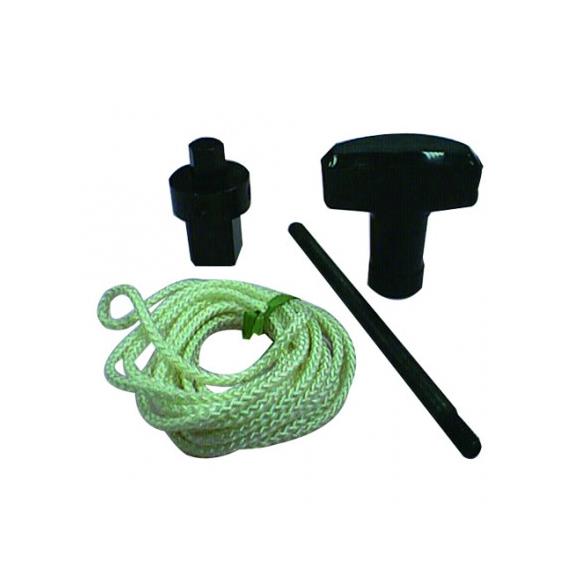 TIRADOR ARRANQUE CON CUERDA 4 MM X 2 MTS TIRADOR ARRANQUE CON CUERDA 4 MM X 2 MTS