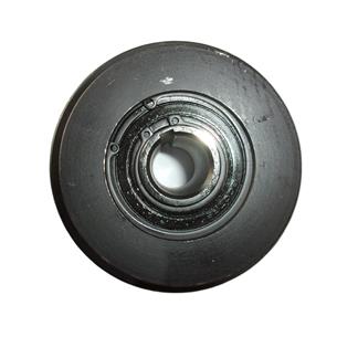 POLEA 2 CANALES CON EMBRAGUE , DIAM INT CAMPANA 118 MM , EJE DE 25,4 MM