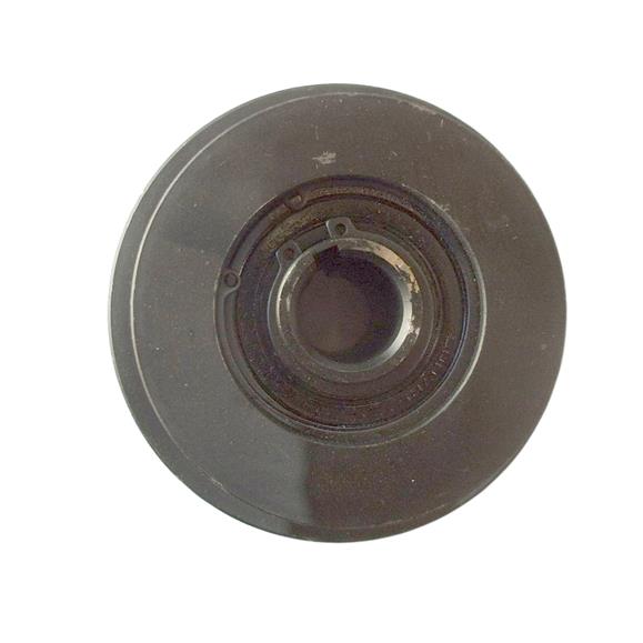 POLEA 2 CANALES CON EMBRAGUE , DIAM INT CAMPANA 118 MM , EJE DE 25,4 MM