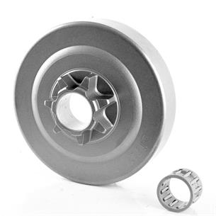 CORONA C/PIÑON 7 DIENTES 325 COR.FIJA 340,345,346,350,351,353,357,359 JONSERED 2040,2145,2245,2150