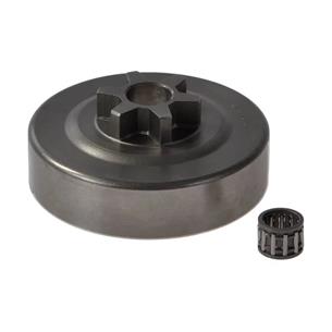 CORONA C/PIÑON 6 DIENTES 3/8-BP COR.FIJA 017,018,019,021,023,025,011