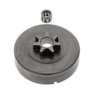 CORONA C/PIÑON 7 DIENTES 3/8 COR.FIJA 064,066,MS660