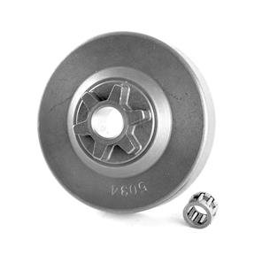 CORONA FIJA , 3/8 BP ", 6  DIENTES, DCS-34, PS-34, PS-41 , 340, 410