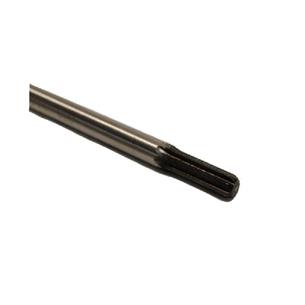 EJE TRANSMISION BP-260 8MM LARGO 1480MM, ATAQUE ROSCADO M8 X 9 ESTRIAS BP-260-14