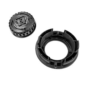 CUBIERTA SUPERIOR + BOTON CABEZAL TECOMEC 130 MM CARGA FACIL EW-130