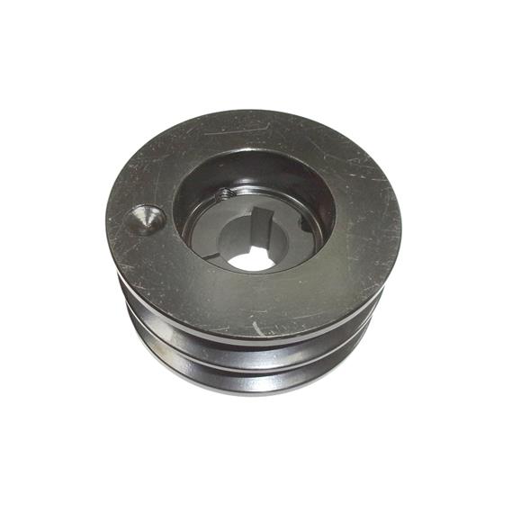 POLEA 4T METAL DIA EXT 100 MM DIA INT 28 MM 2 CANALES