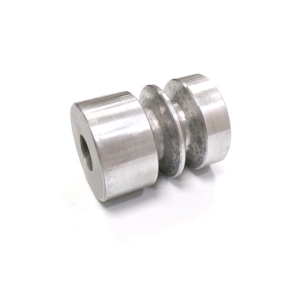 POLEA 4T ALUMINIO DIA EXT 60  MM DIA INT 16 MM ROSCADO 2 CANALES