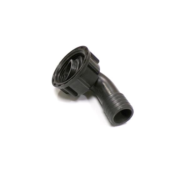 RACORD RETORNO 1" CON ESPIGA CURVA 25 MM, MANDO AG-002, AG-003