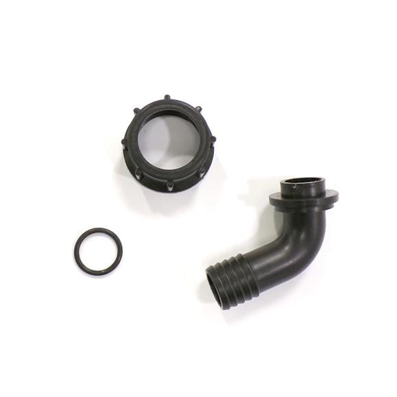 RACORD RETORNO 1" CON ESPIGA CURVA 25 MM, MANDO AG-002, AG-003