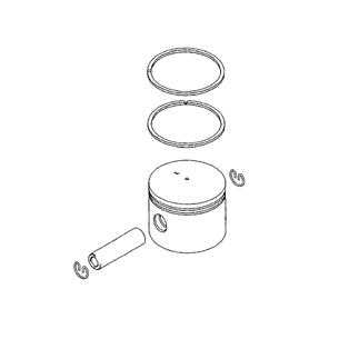 KIT DE PISTON COMPLETO TK-65D AG-21 BL-8100SP DIAM. 48,5 MM