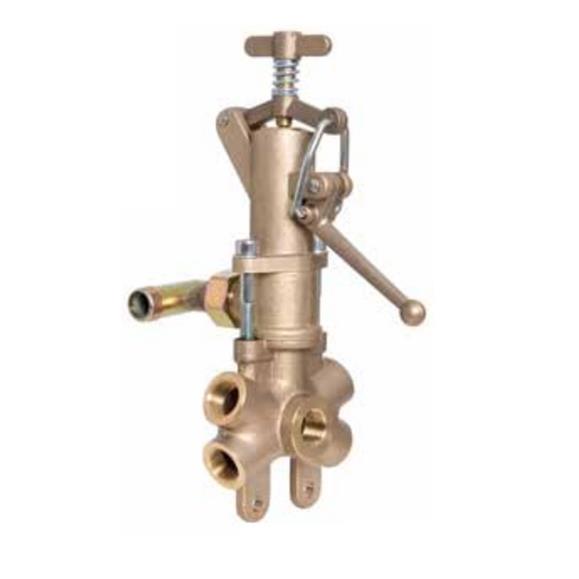 MANDO PRESION 120 LTS/MIN, TACO VULKOLLAN, 60 BAR, CON SALIDAS 1/2", M2011