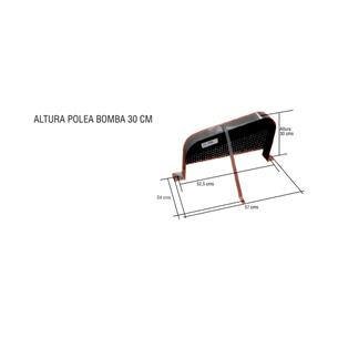 CUBREPOLEA NEGRA PATA (MS-513, LS-534)