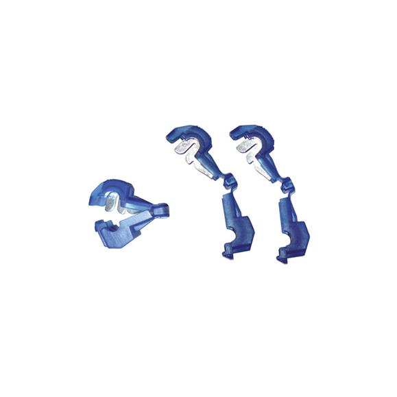 50 UNIDADES CONECTORES 3,4 MM2 , COLOR AZUL - PVP BOLSA 50 UNIDADES