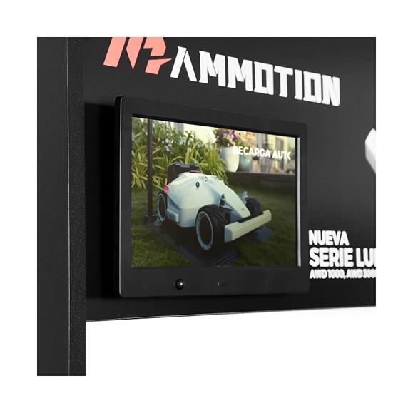 STAND EXPOSITOR ROBOTS LUBA MAMMOTION