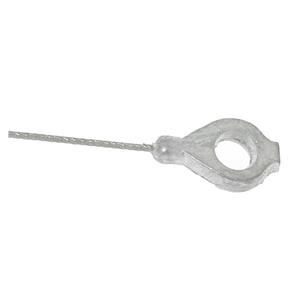 CABLE TERMINACION ANILLA 6.35, LONG 2.5 MTS DIAM 1.5 MM