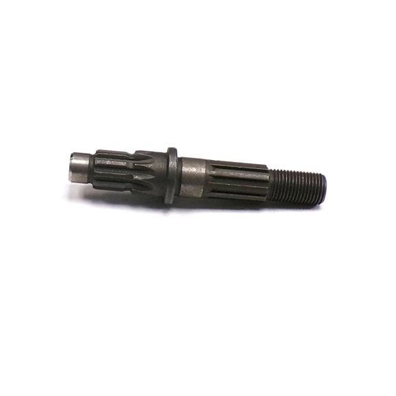 EJE SIN PIÑON, ROSCA M-10, EJE DE 10 ESTRIAS