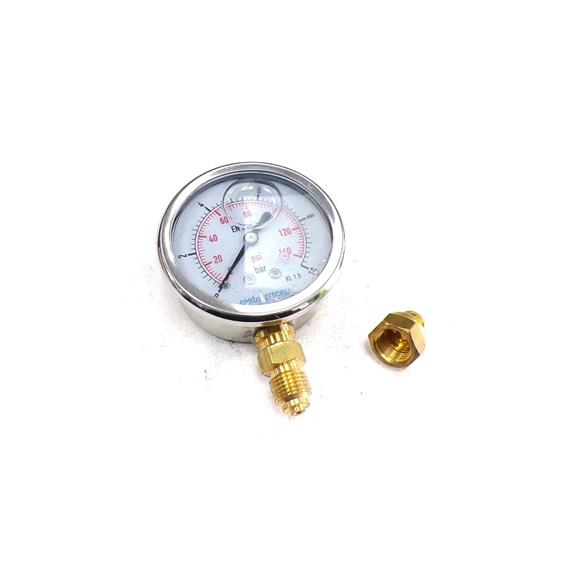 MANOMETRO PRESION 10 ATM ROSCA 1/8