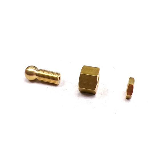 SOPORTE CONICO 1/4 MACHO CON TUERCA 1/2 PARA BARRA 4+4