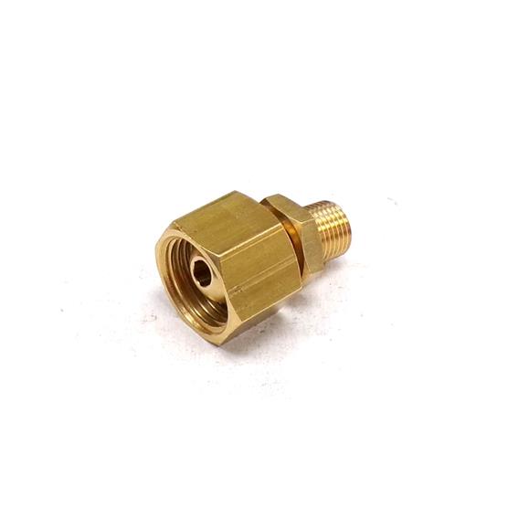 SOPORTE CONICO 1/4 MACHO CON TUERCA 1/2 PARA BARRA 4+4