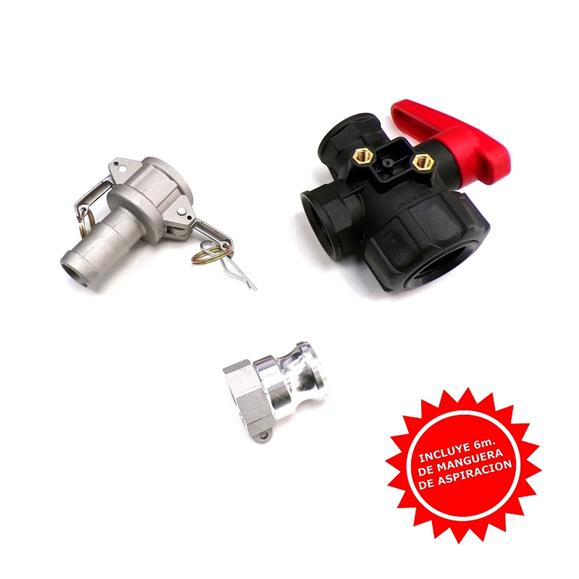 SISTEMA DE AUTOCEBADO - AUTOCARGA CUBA CON MANGUERA 6M (BOMBAS 1")