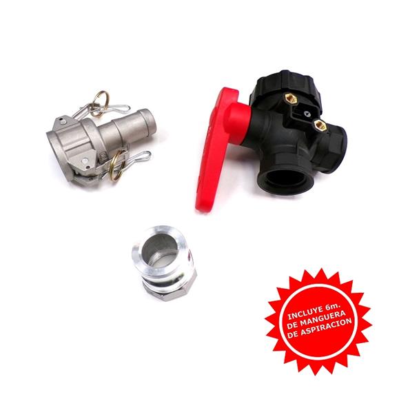 SISTEMA DE AUTOCEBADO - AUTOCARGA CUBA CON MANGUERA 6M (BOMBAS 1")